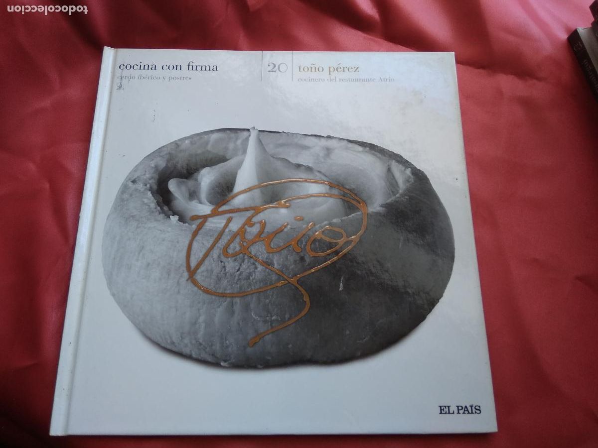 Libri di seconda mano: Cocina con firma: Cerdo ib&eacute;rico y postres N&ordm;20 To&ntilde;o P&eacute;rez L.20558-821