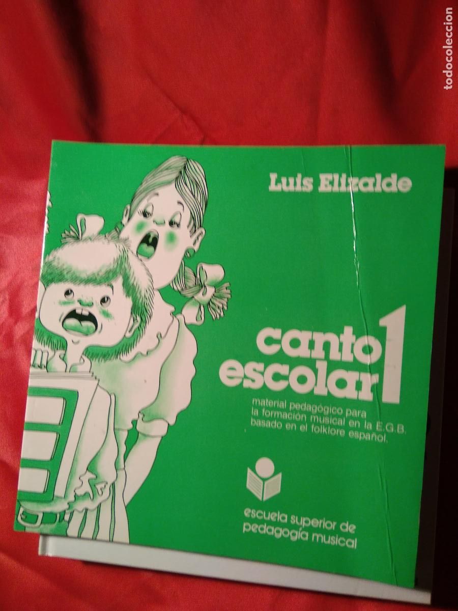 Libros: Canto escolar 1. Luis Elizalde L.20558-841 - Foto 1