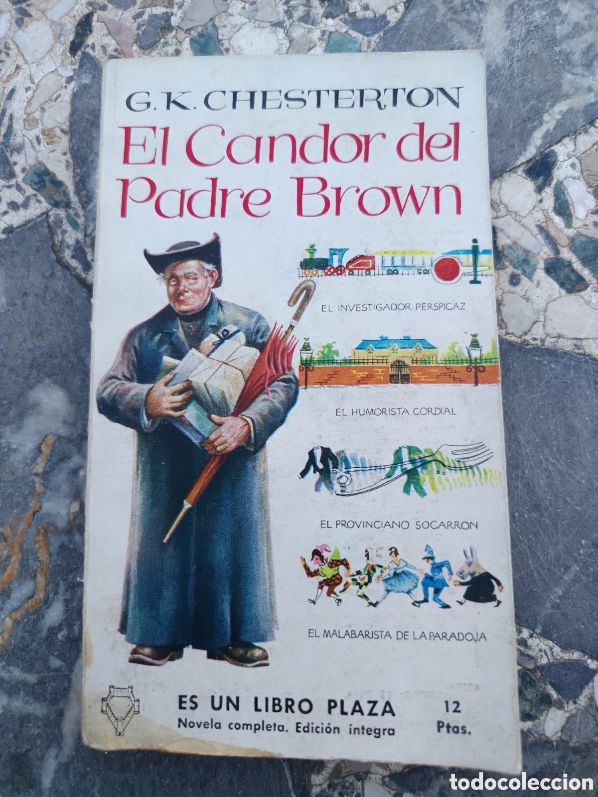 Libros: El candor del Padre Brown, libro plaza