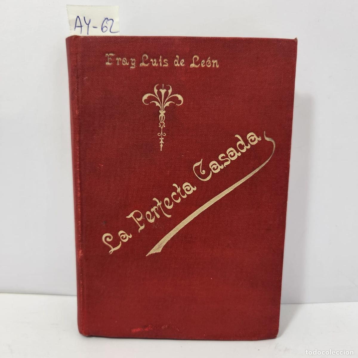 Libros: de LE&Oacute;N, Fray Luis: - La perfecta casada. - Foto 1