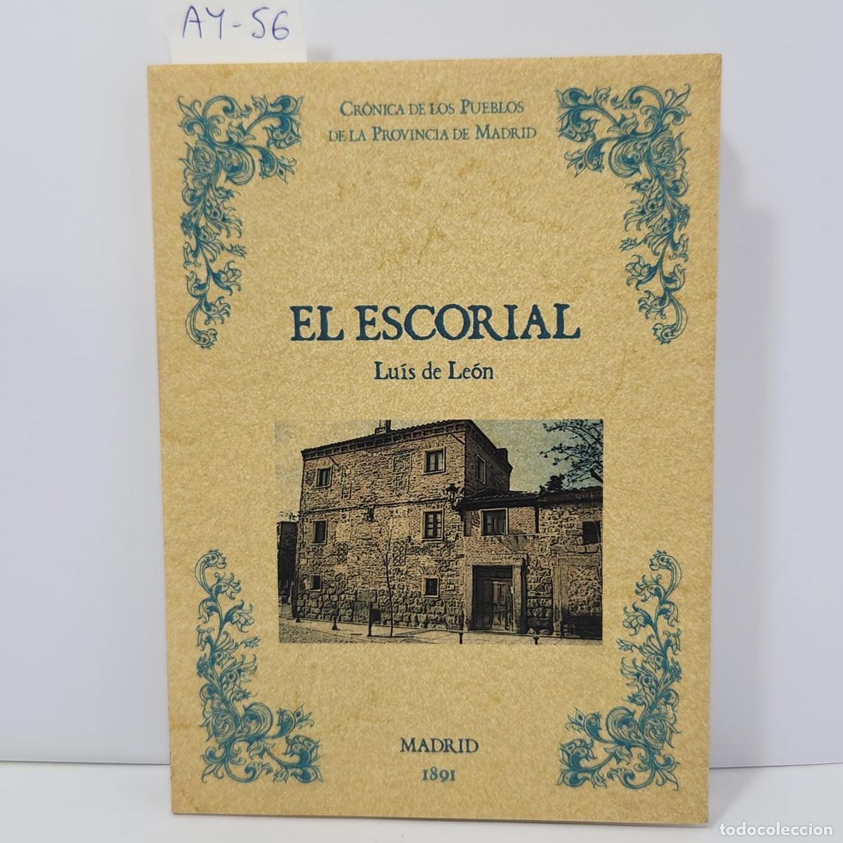 Libros: de LE&Oacute;N, Luis: - El Escorial. - Foto 1