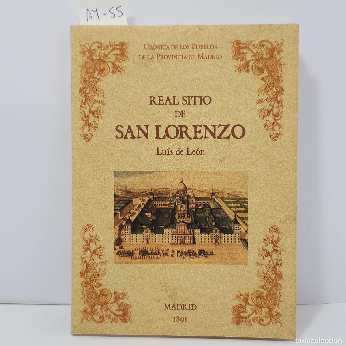 Libros: de LE&Oacute;N, Luis: - Real Sitio de San Lorenzo. - Foto 1