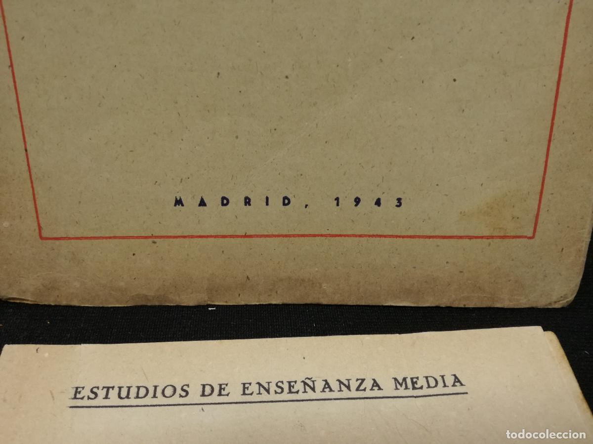 Libros: LIBRO + PROGRAMA - CIENCIAS COSMOL&Oacute;GICAS SEGUNDO CURSO - 1943 SALUSTO ALVARADO - Foto 3