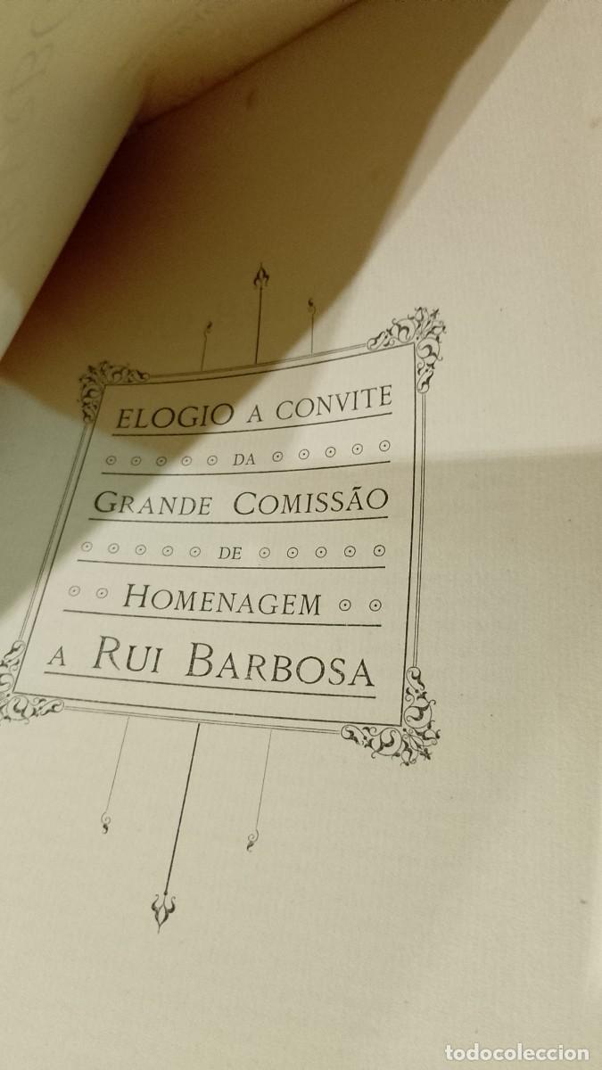 Libros: Rui Barbosa 1923 Bernardino Machado - Foto 5