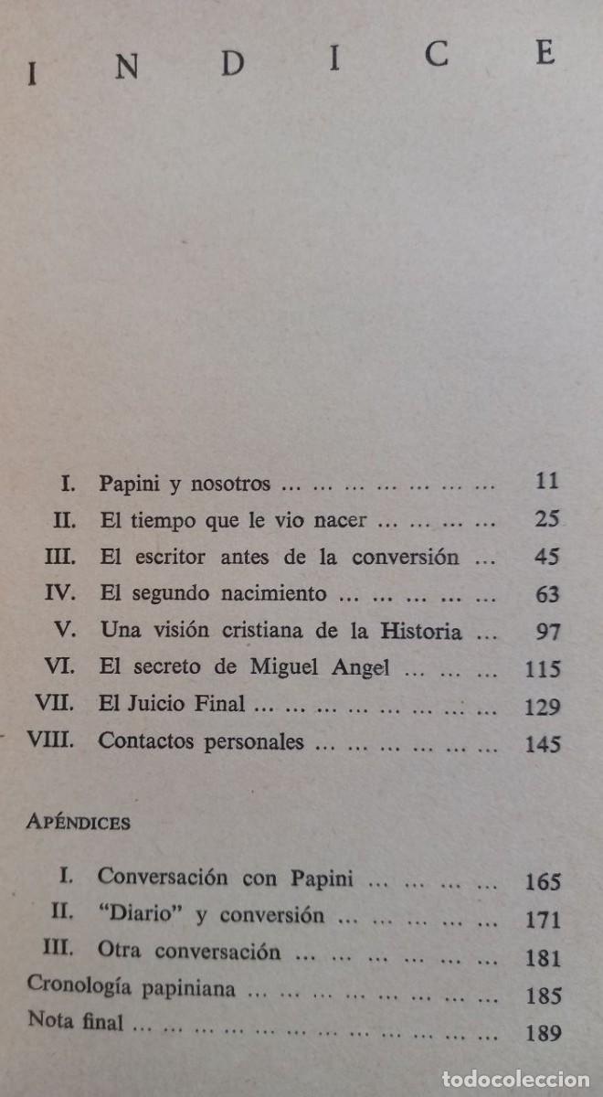 Libros: Giovanni Papini. - HORIA, Vintila: - Foto 3