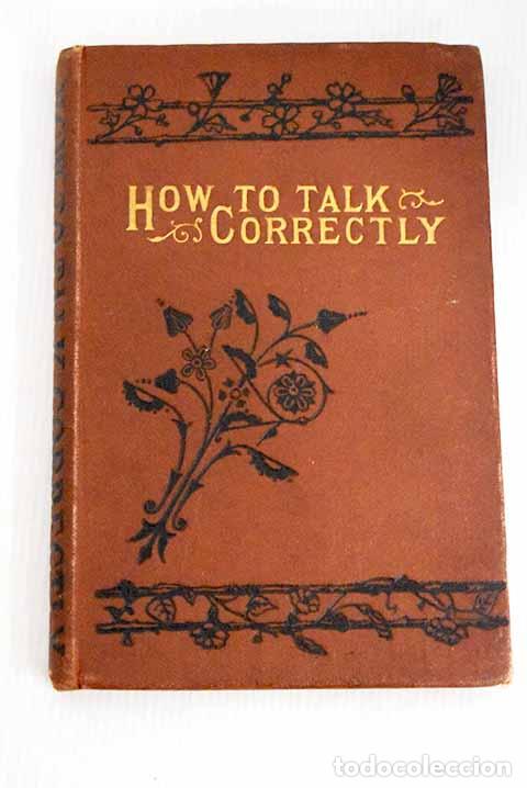 Libros: How to talk correctly.- Duncan - Foto 1