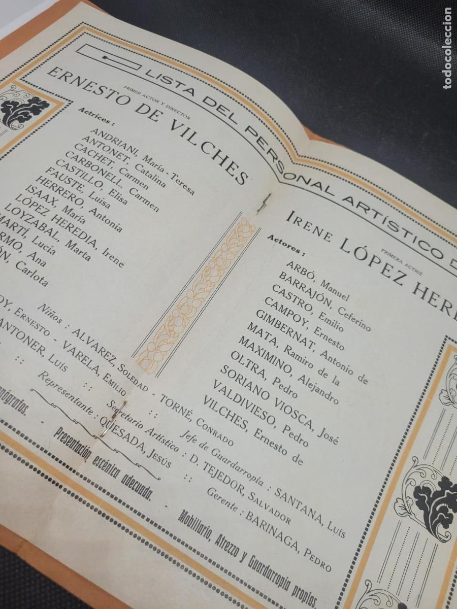 Libros: PROGRAMA TEATRO GOYA BARCELONA 1919 - Foto 4