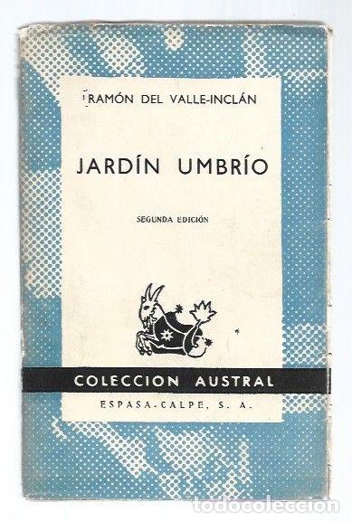 Libros: JARDIN UMBRIO - VALLE-INCLAN, RAMON DEL - Foto 1