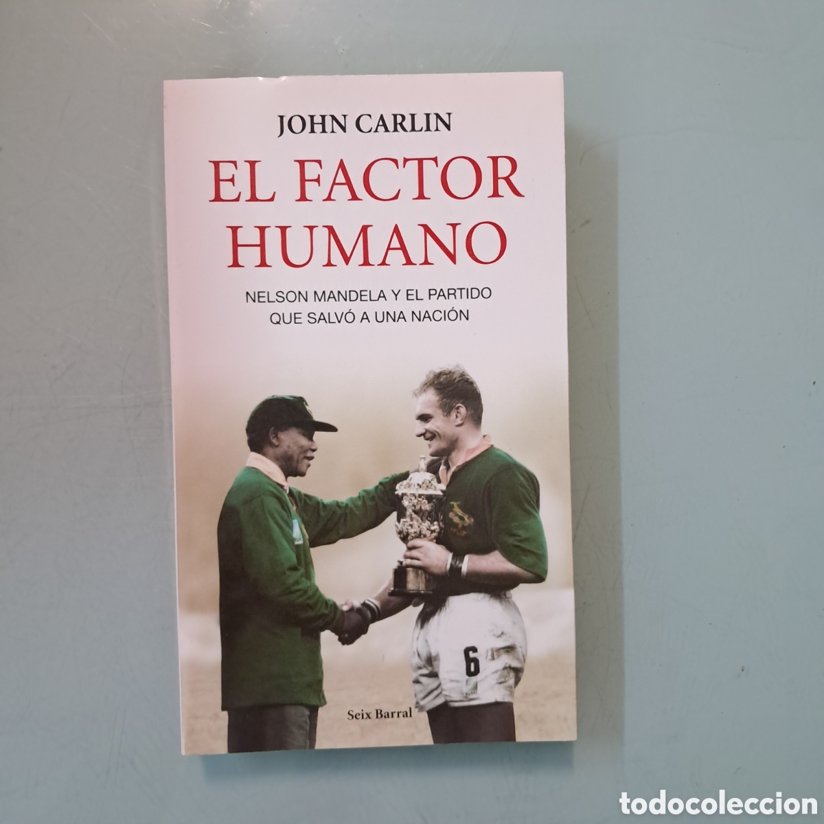 Libros: John Carlin, El factor humano, Seix Barral - Foto 1