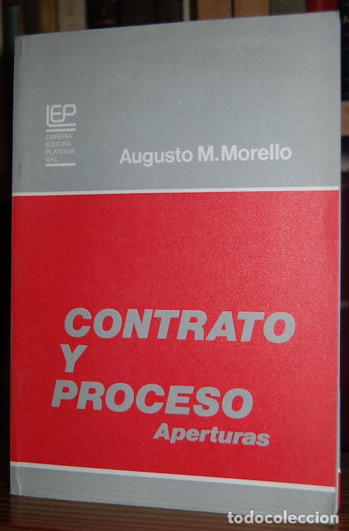 Libros: CONTRATO Y PROCESO. Aperturas - MORELLO, Augusto M. - Foto 2