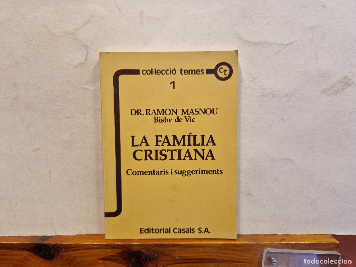 Libri di seconda mano: DR. RAMON MASNOU. BISBE DE VIC. LA FAMILIA CRISTIANA.