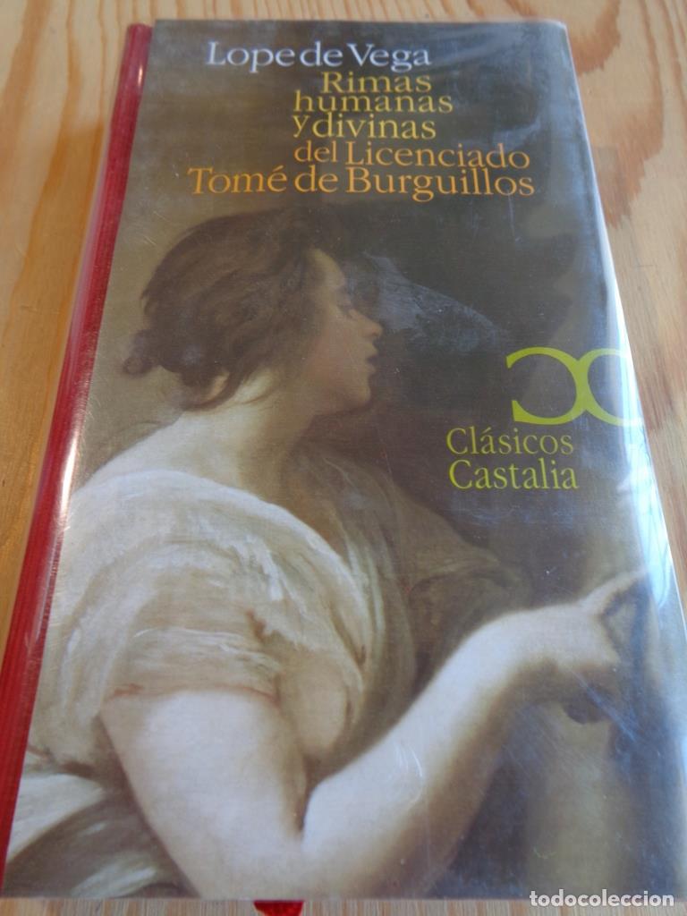 Libros: RIMAS HUMANAS Y DIVINAS DEL LICENCIADO TOM&Eacute; DE BURGUILLOS - LOPE DE VEGA