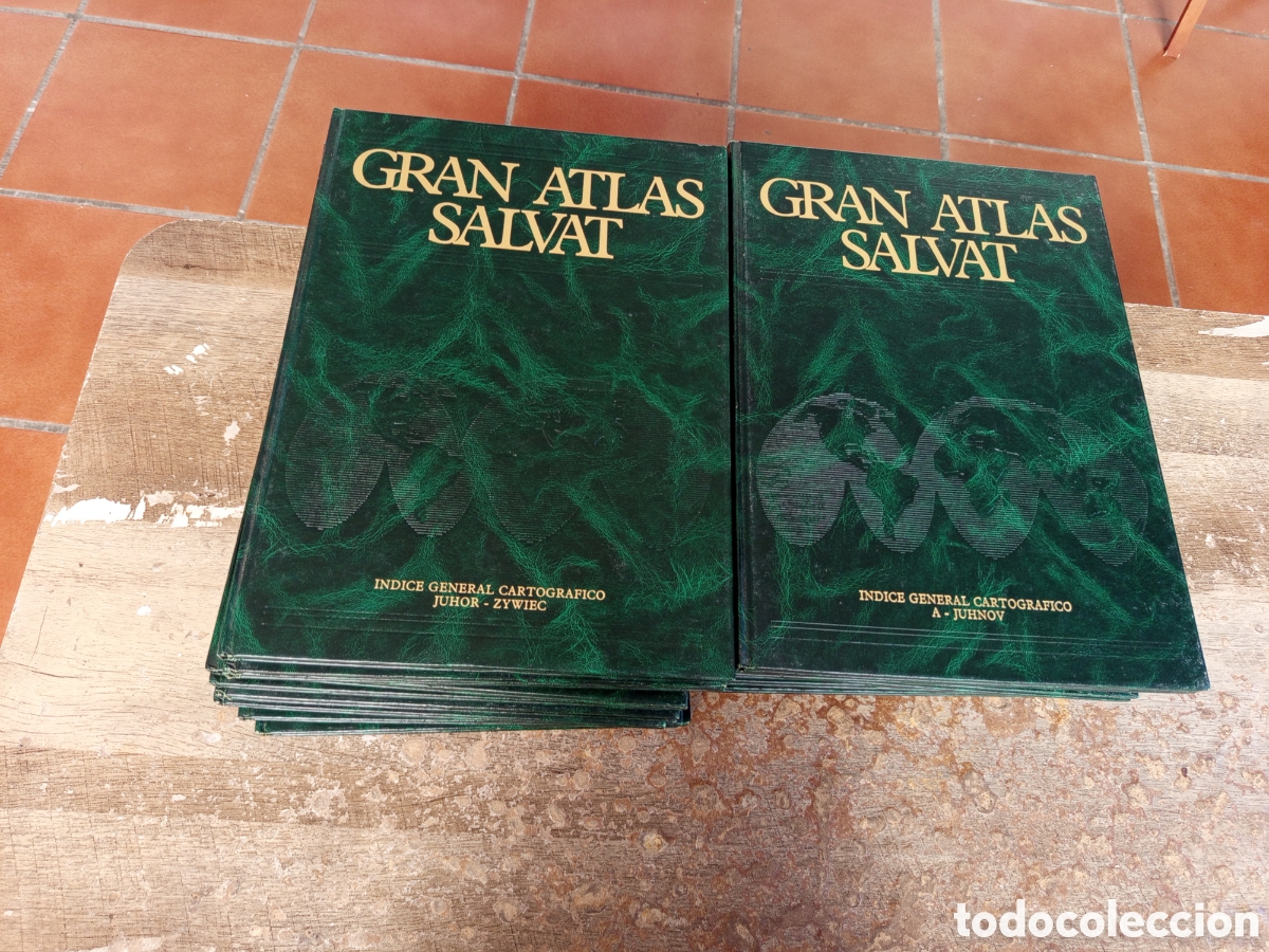 Libros: Gran atlas Salvat 18 tomos - Foto 1