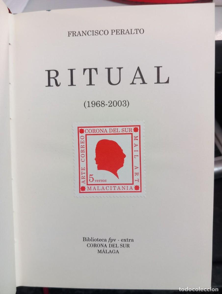Libros: Ritual (1968-2003). - PERALTO, Francisco: - Foto 5