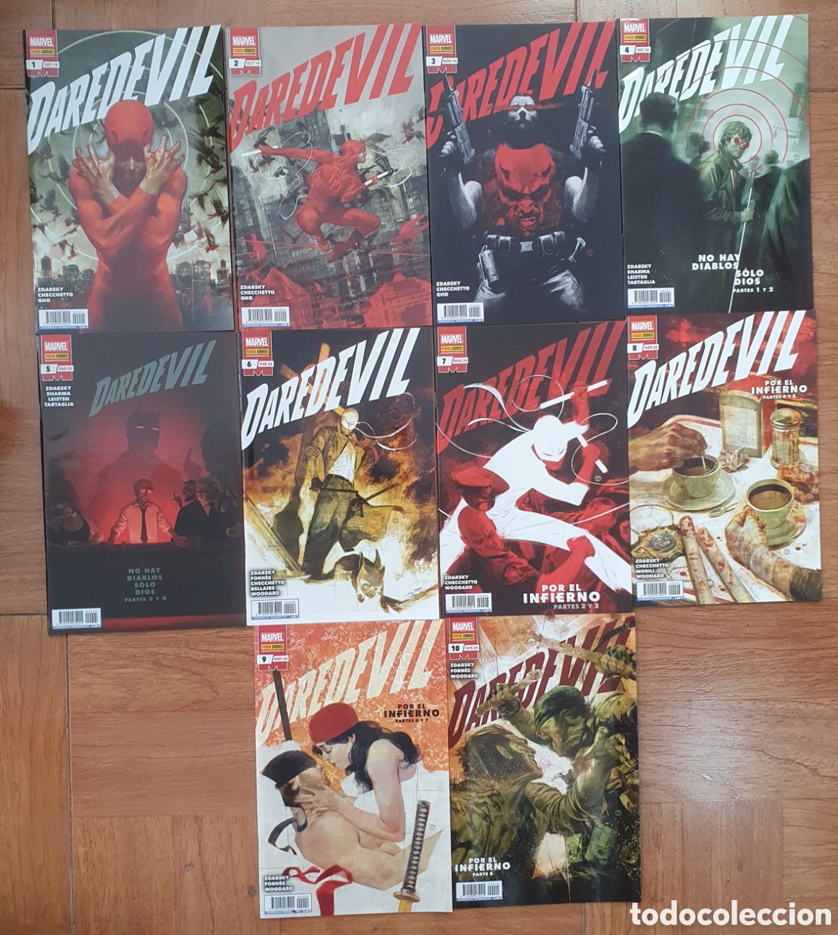 Libros: Daredevil � A&ntilde;o I � 10 N&uacute;meros (Del 1 al 10) � Panini - Zedarsky / Checchetto - Foto 3