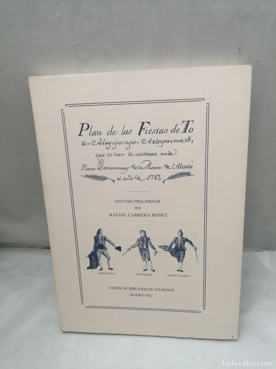 Libros: Plan de las Fiestas de Tori, Mogiganga, Arlequinas, en la Plaza extramuros de la Puerta de Alcal&aacute;