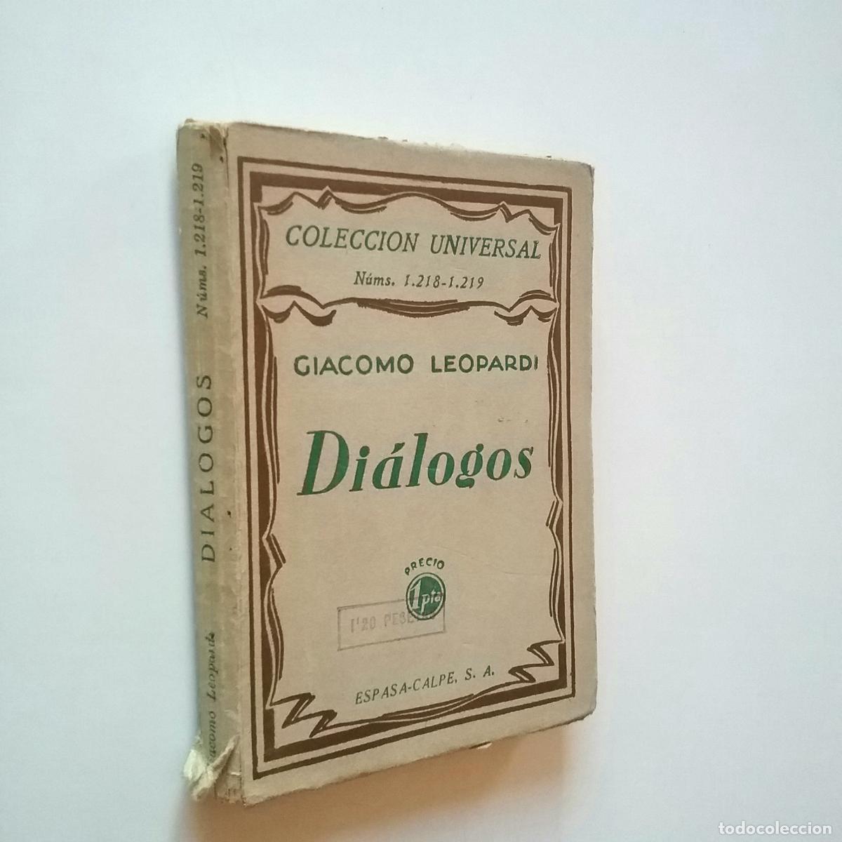 Libros: Giacomo Leopardi - Di&aacute;logos - Foto 1