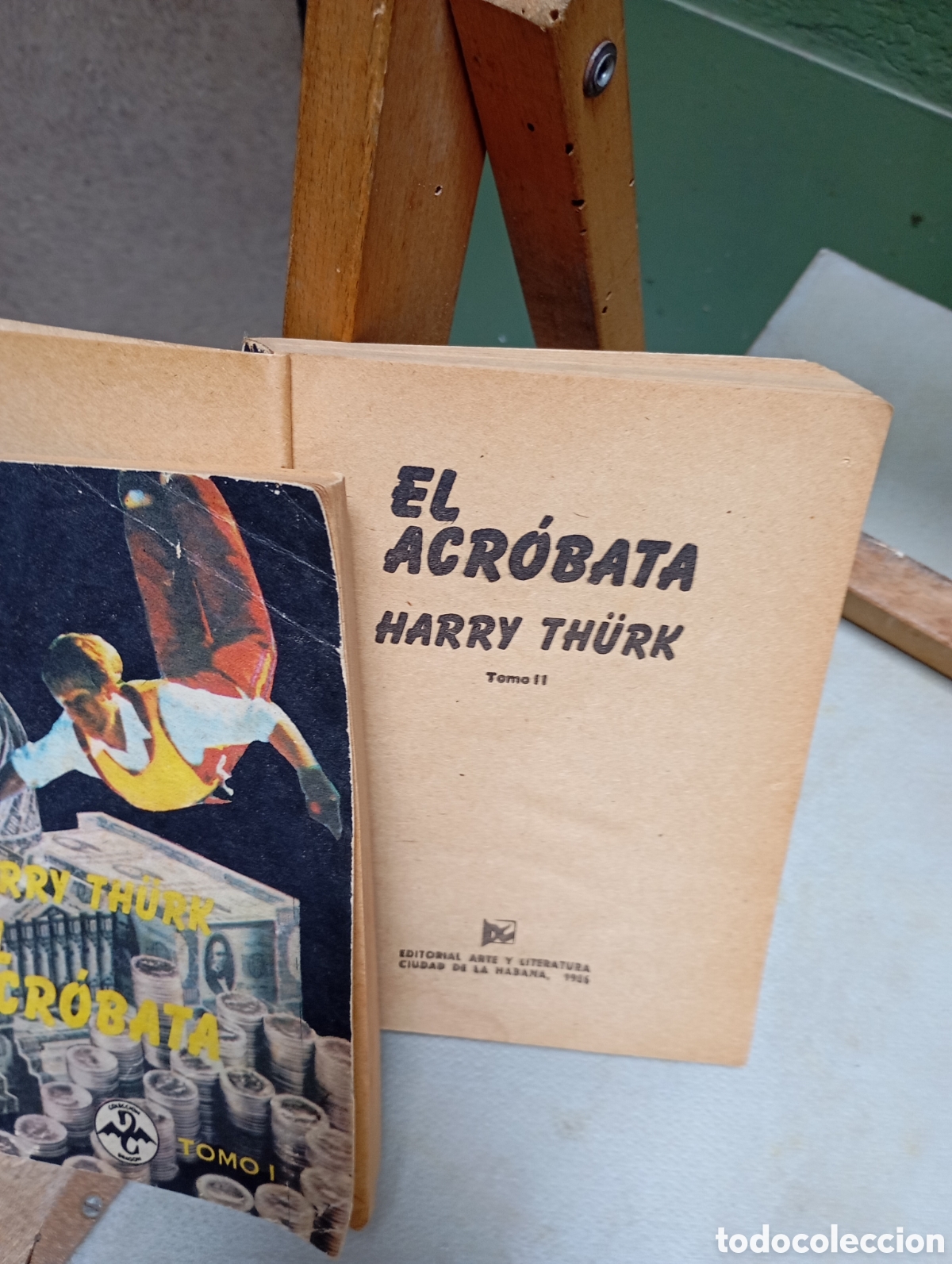 Libros: El acr&oacute;bata.Harry thurk.2 vol. - Foto 2