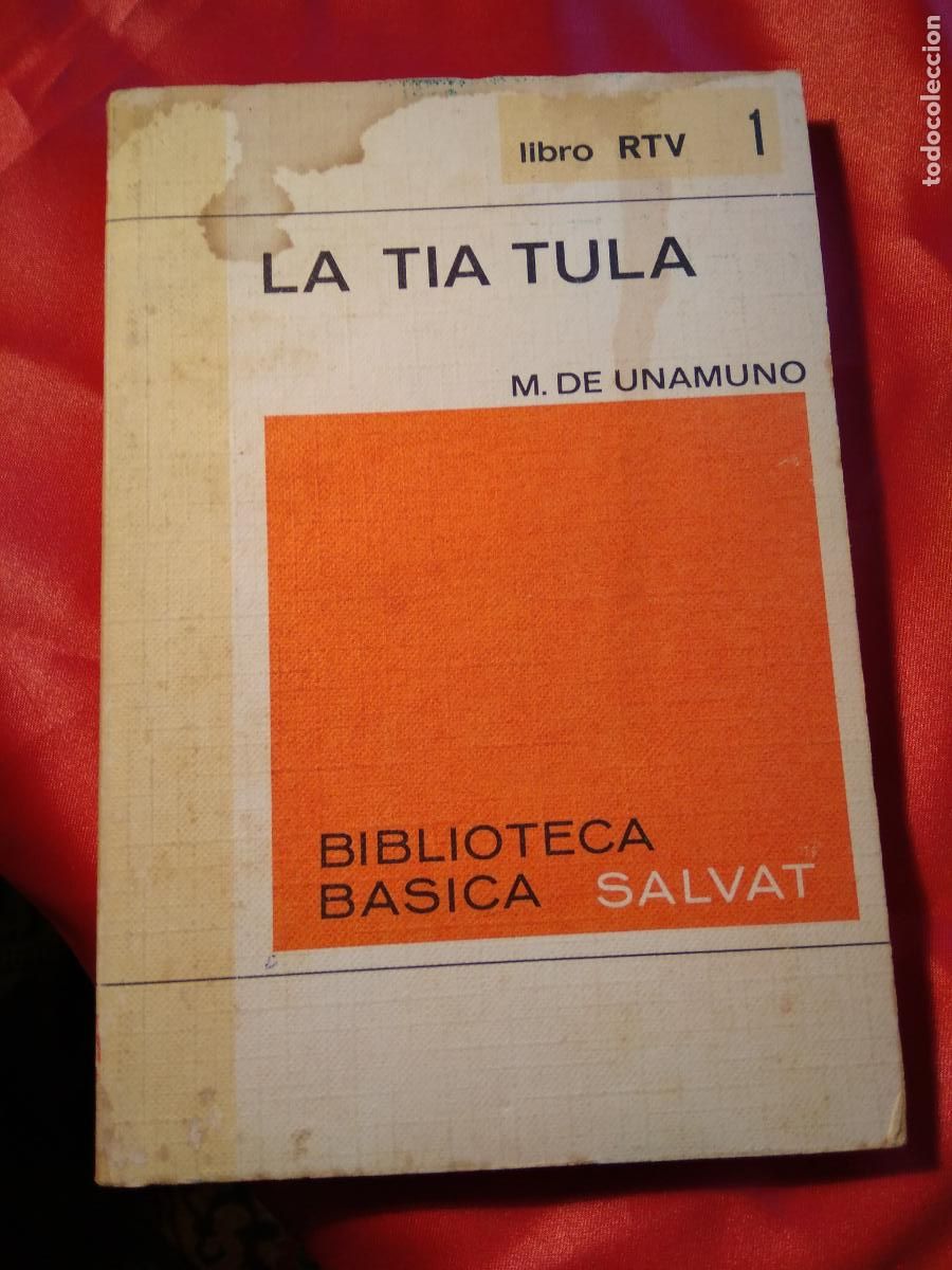 Libros: La t&iacute;a Tula Miguel de Unamuno L.9601-1896 - Foto 1
