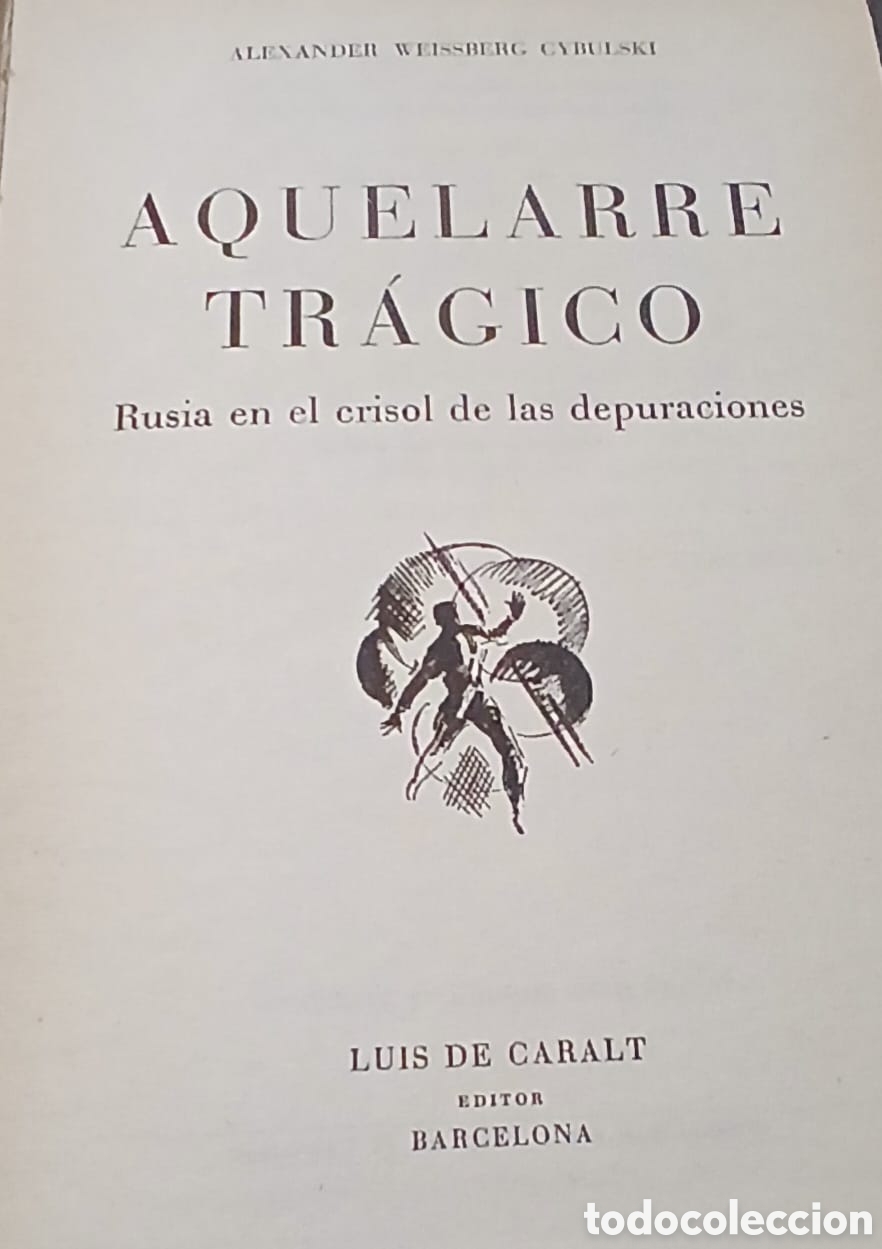 Libros: Aquelarre tr&aacute;gico, A.W.Cibulski - Foto 2