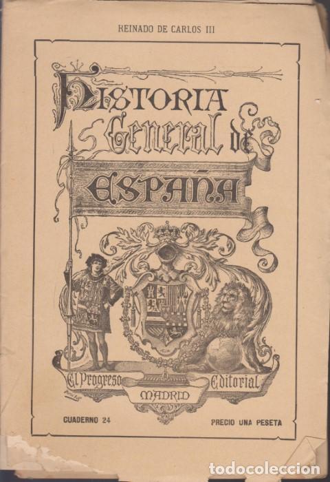 books: HISTORIA GENERAL DE ESPA&Ntilde;A ESCRITA POR INDIVIDUOS DE N&Uacute;MERO DE LA REAL ACADEMIA DE LA HISTORIA. CUAD