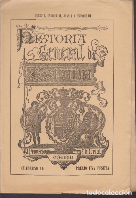 books: HISTORIA GENERAL DE ESPA&Ntilde;A ESCRITA POR INDIVIDUOS DE N&Uacute;MERO DE LA REAL ACADEMIA DE LA HISTORIA. CUAD