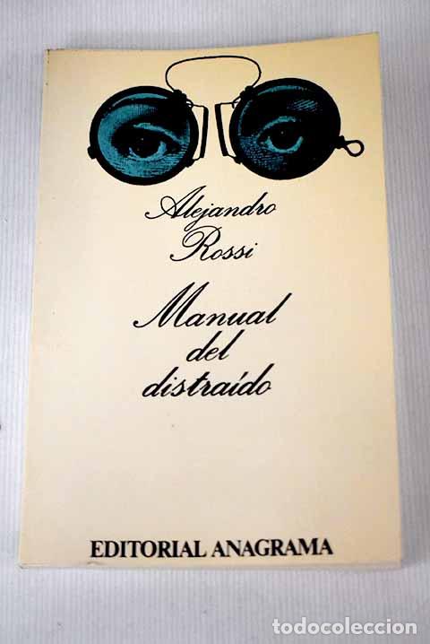 Libros: Manual del distra&iacute;do.- Rossi, Alejandro - Foto 1