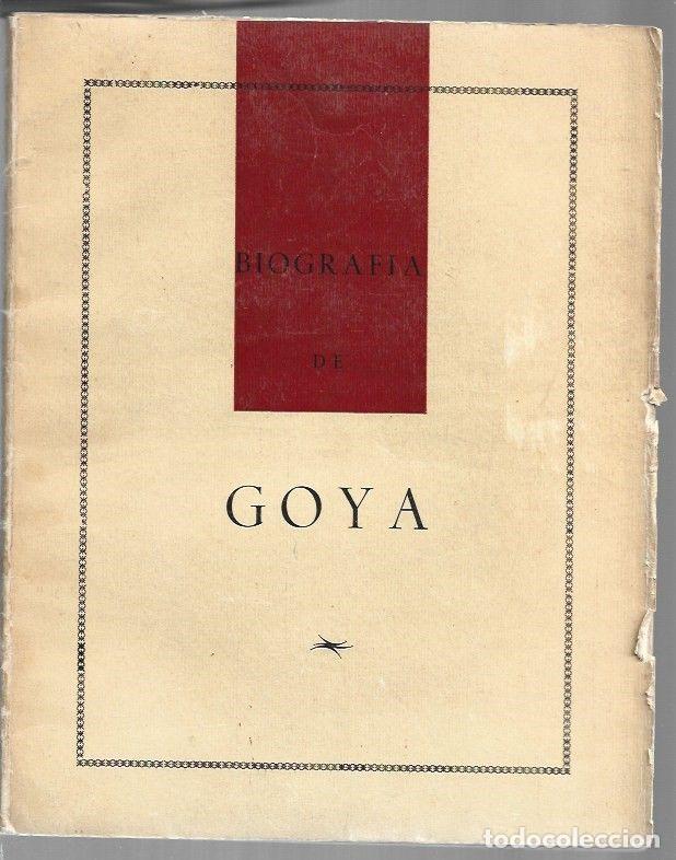 Libros: GOYA. PINTOR DE ESPA&Ntilde;A - MONTERO ALONSO, JOSE - Foto 1