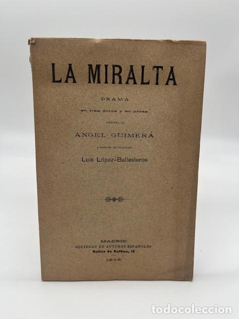 Libros: GUIMER&Aacute;, &Aacute;ngel. - La miralta. - Foto 1