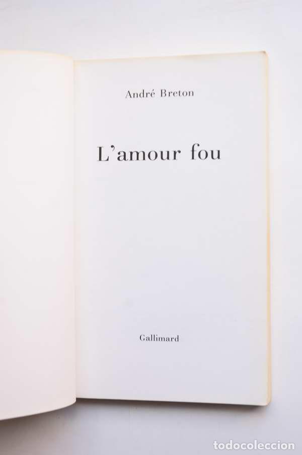 Libros: Lamour fou - BRETON, Andr&eacute; - Foto 2