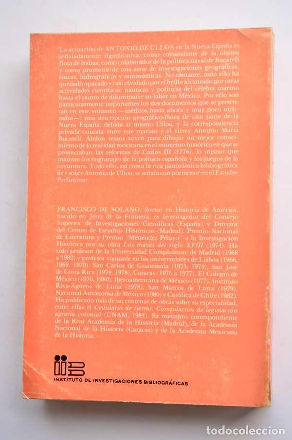 Libros: Antonio de Ulloa y la Nueva Espa&ntilde;a - SOLANO, Francisco de - Foto 3