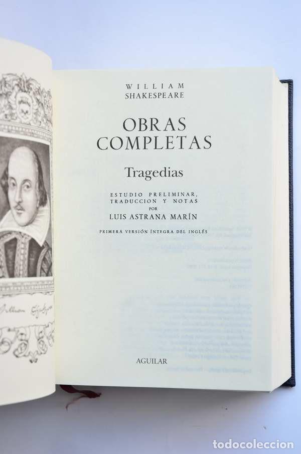 Libros: Shakespeare. Obras completas. Tragedias - SHAKESPEARE, William - Foto 4