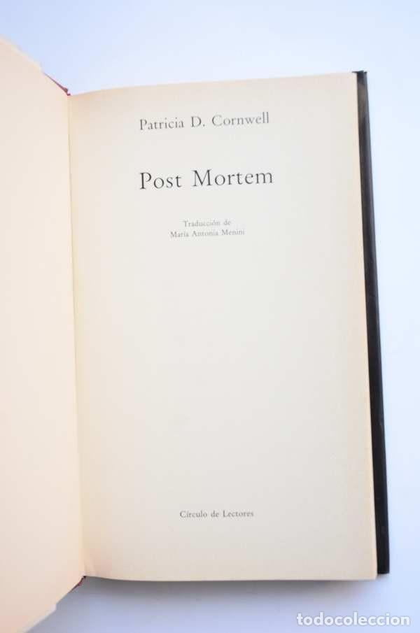 Libros: Post Mortem - CORNWELL, Patricia D. - Foto 3