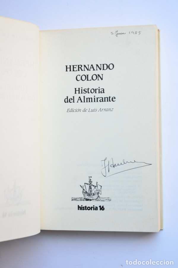 Libros: Historia del Almirante - COL&Oacute;N, Hernando - Foto 2