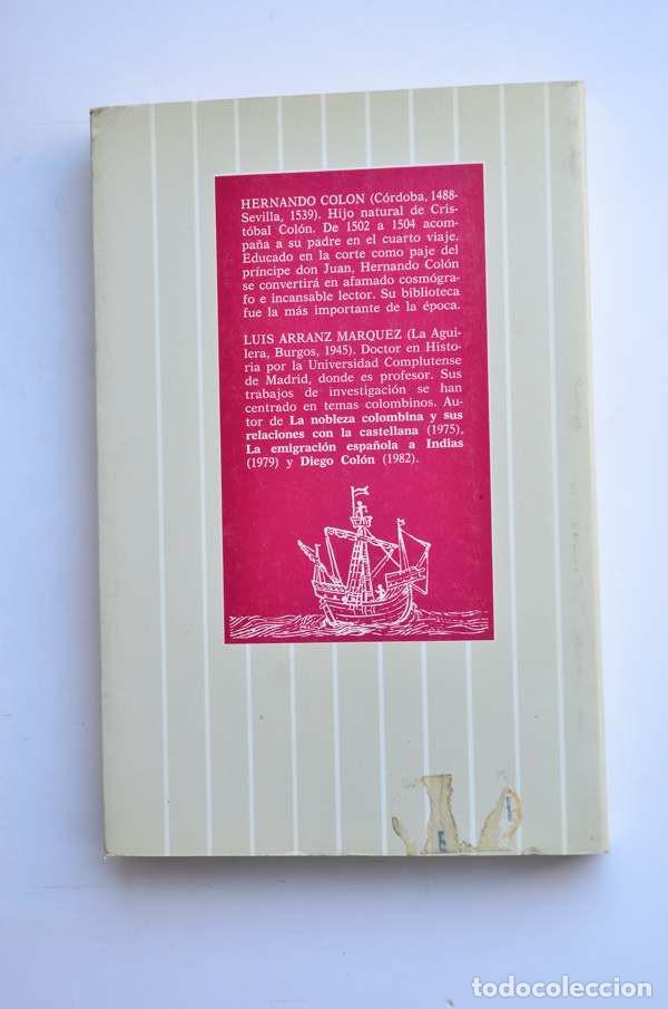 Libros: Historia del Almirante - COL&Oacute;N, Hernando - Foto 3