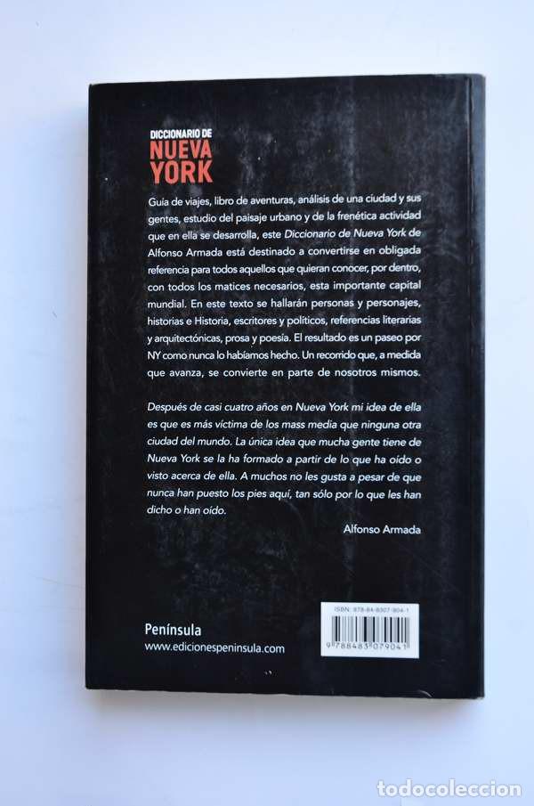 Libros: Diccionario de Nueva York - ARMADA, Alfonso - Foto 3