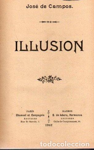 Libros: Illusion - Campos, Jos&eacute; de - Foto 1