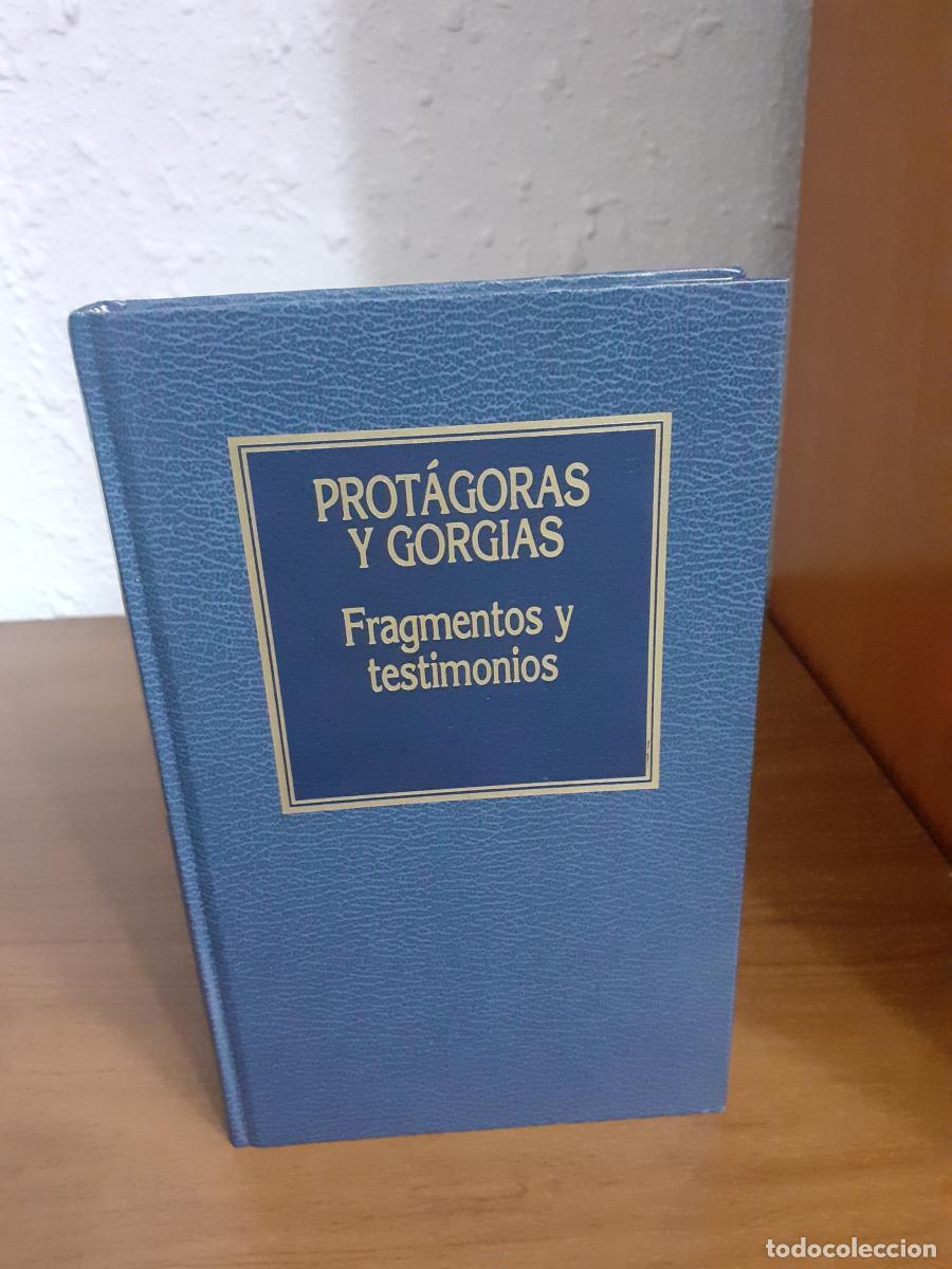 Libros: Fragmentos y testimonios - Protagoras; Gorgias - Foto 1