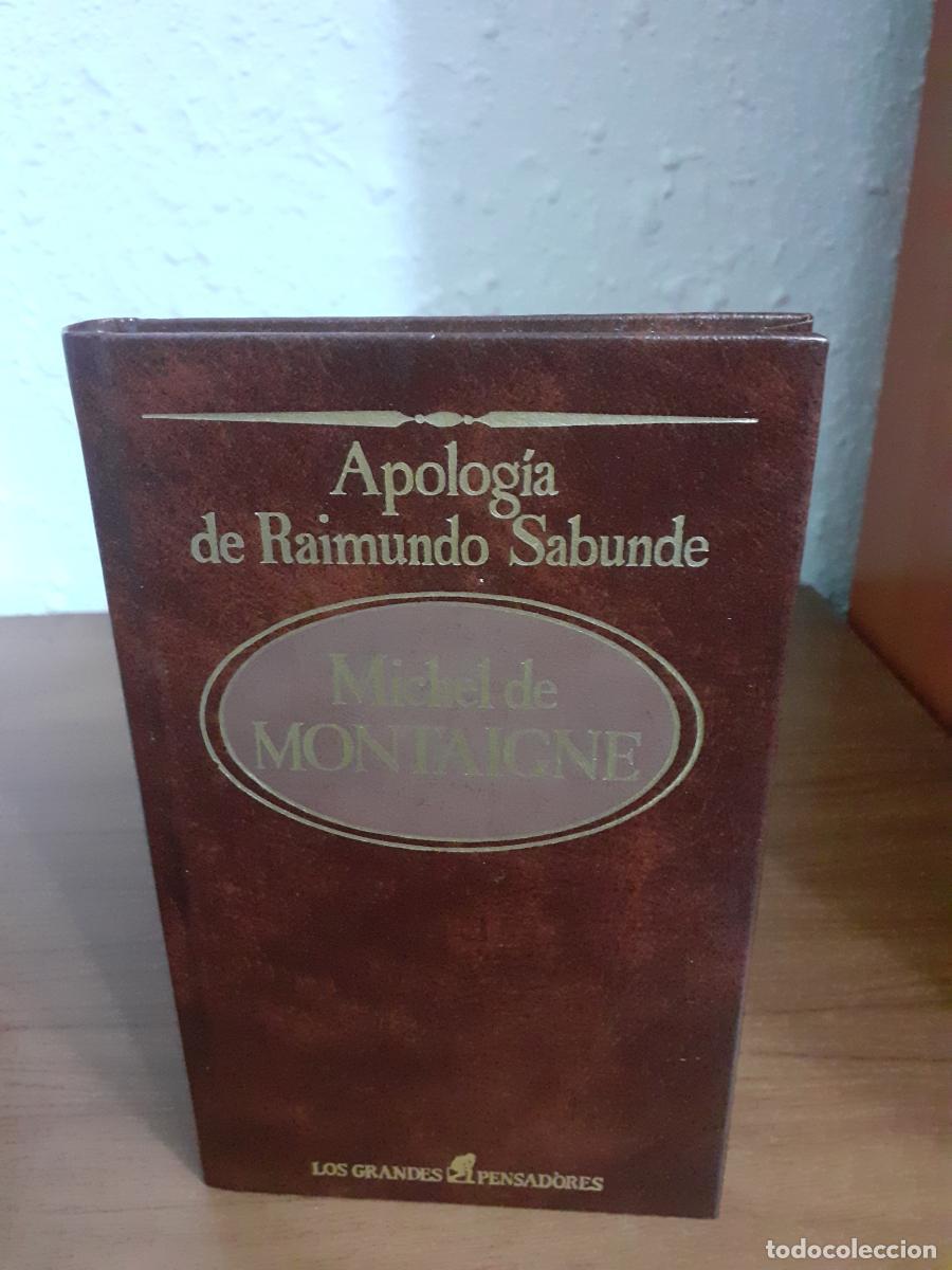Libros: Apolog&iacute;a de Raimundo Sabunde - Montaigne, Michel De - Foto 1