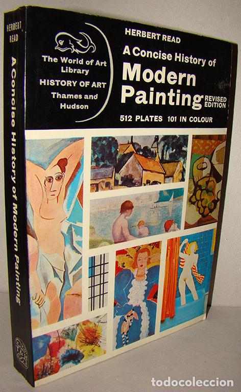 Libros: A CONCISE HISTORY OF MODERNPAINTING - HERBERT READ - Foto 1