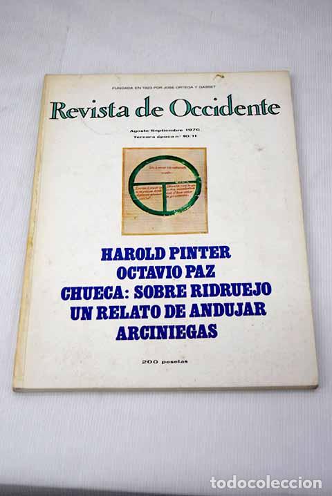 Libros: Revista de occidente. N&ordm; 10-11 - Foto 1