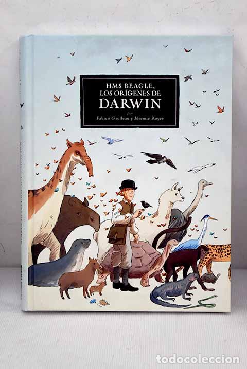 Libros: HMS Beagle, los or&iacute;genes de Darwin.- Grolleau, Fabien - Foto 1