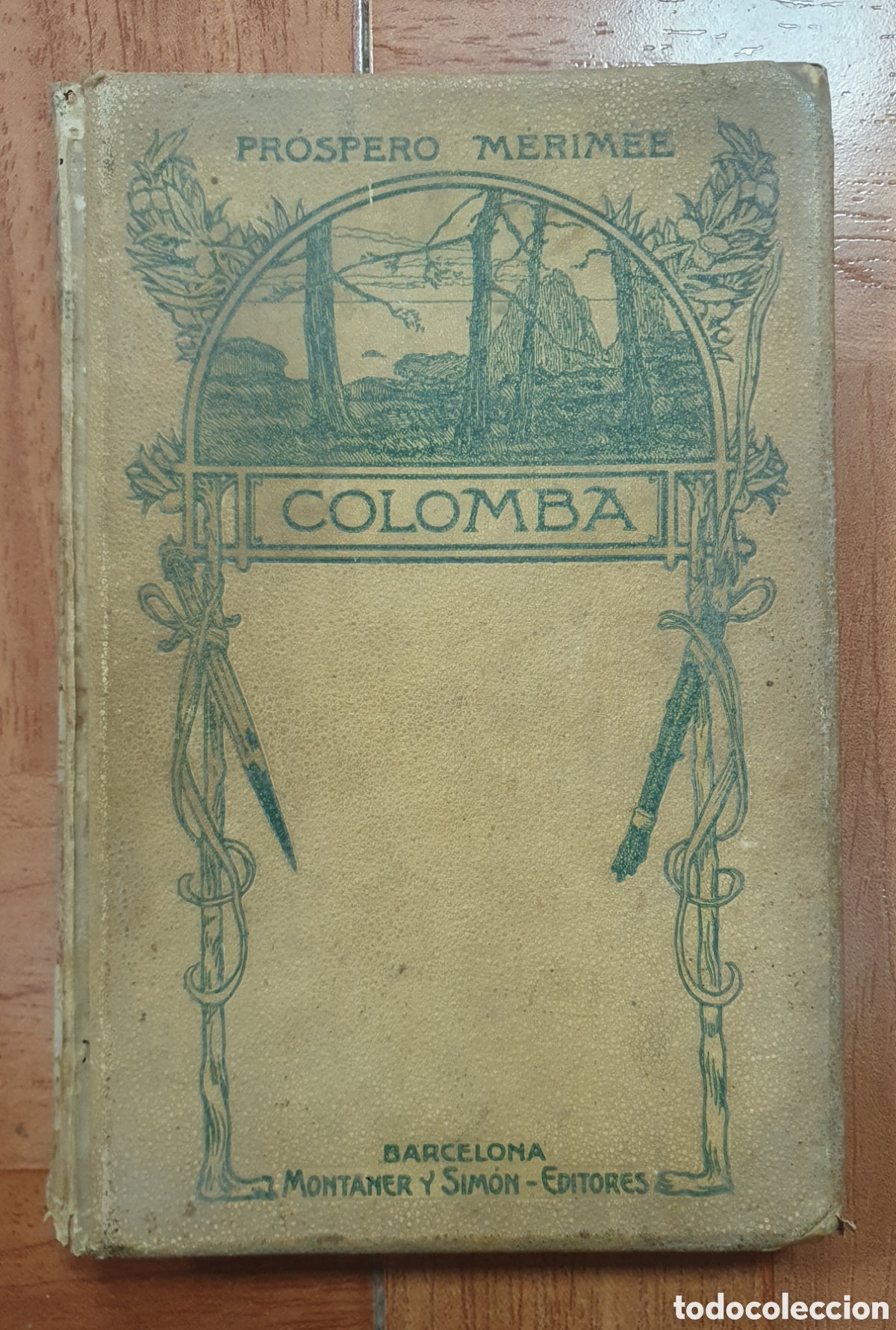Libros: Colomba � Montaner y Sim&oacute;n 1908 - Pr&oacute;spero Merimee - Foto 2