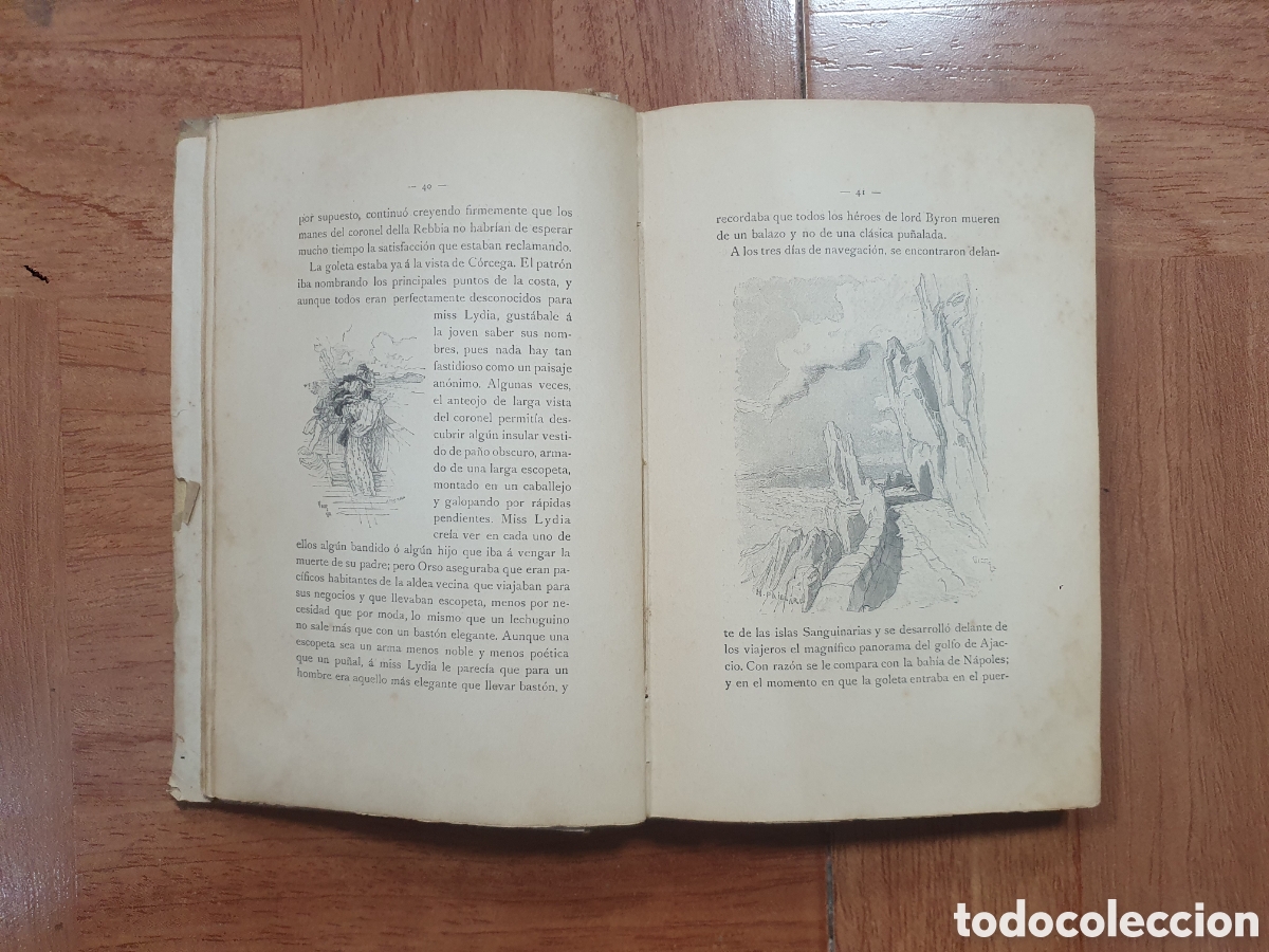 Libros: Colomba � Montaner y Sim&oacute;n 1908 - Pr&oacute;spero Merimee - Foto 5