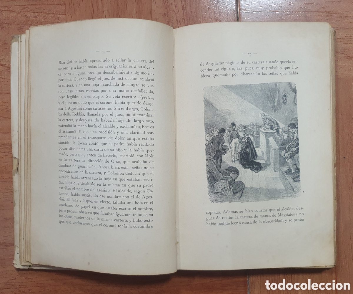 Libros: Colomba � Montaner y Sim&oacute;n 1908 - Pr&oacute;spero Merimee - Foto 6