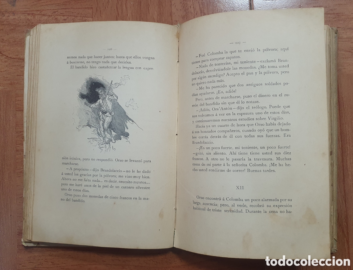 Libros: Colomba � Montaner y Sim&oacute;n 1908 - Pr&oacute;spero Merimee - Foto 7
