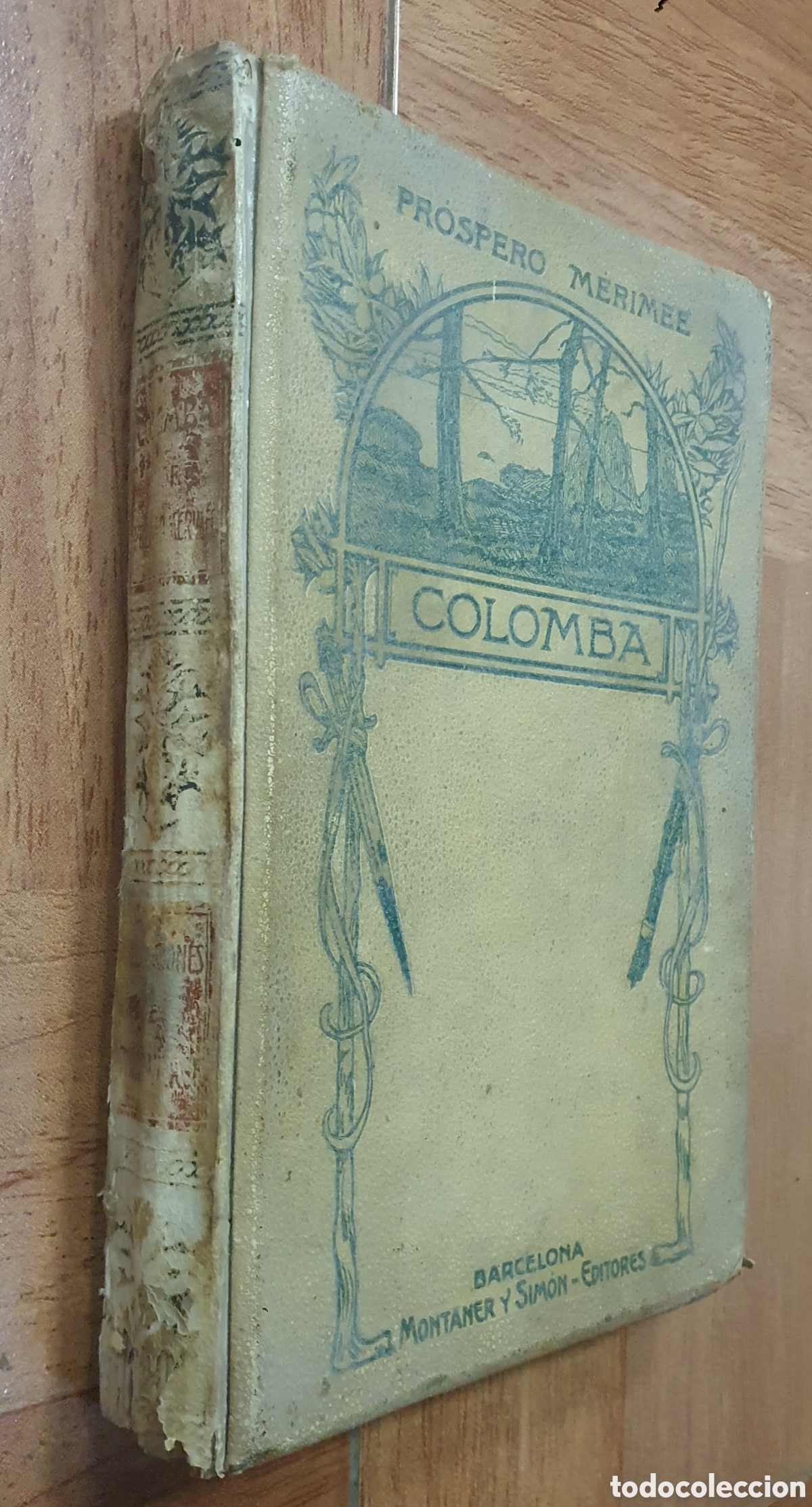 Libros: Colomba � Montaner y Sim&oacute;n 1908 - Pr&oacute;spero Merimee - Foto 1
