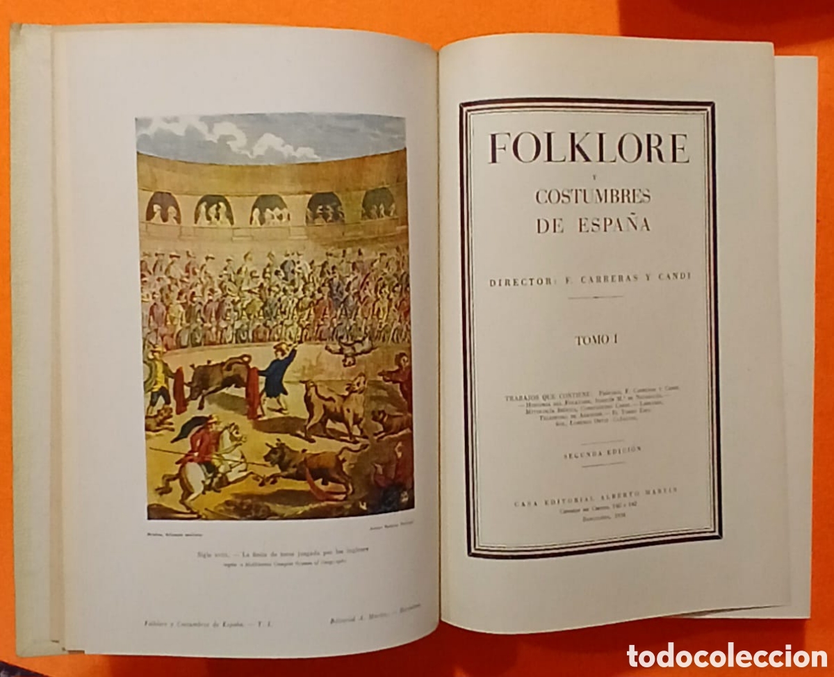 Libros: Folklore y Costumbres de Espa&ntilde;a - Foto 3