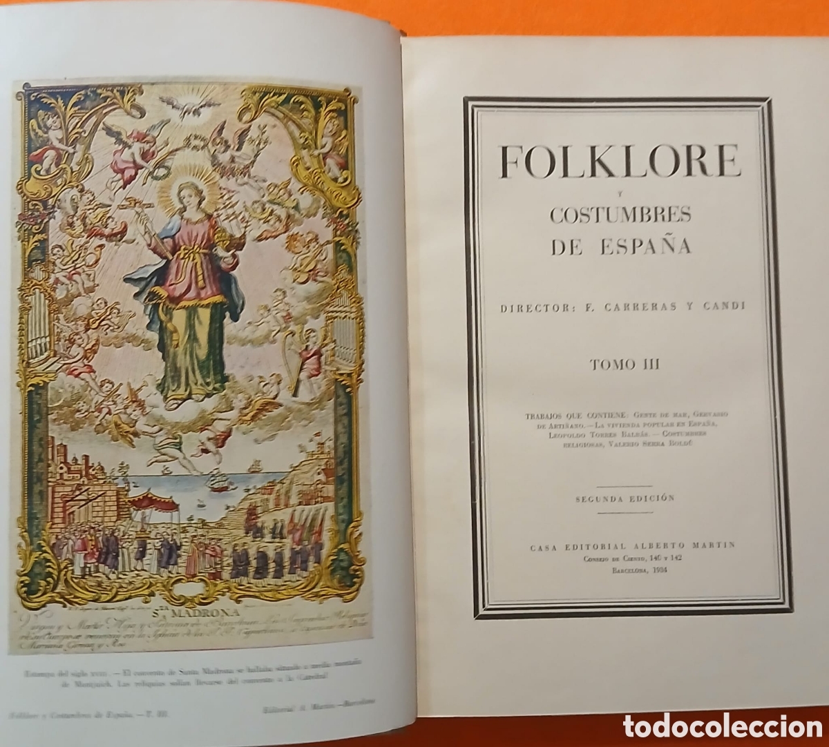 Libros: Folklore y Costumbres de Espa&ntilde;a - Foto 6