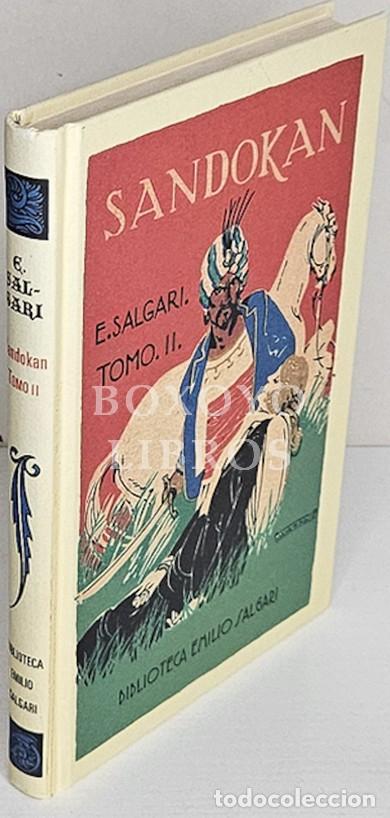 Libros: SALGARI, Emilio. Sandokan. Tomo I y II - Foto 2